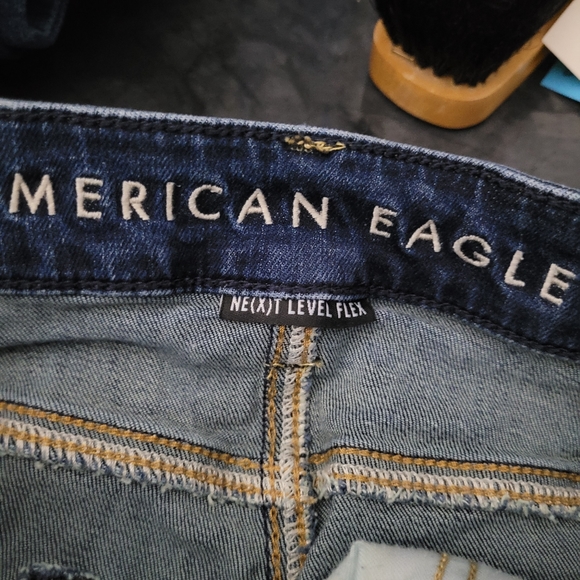 AMERICAN EAGLE | Slim Straight medium wash denim jeans - Picture 7 of 10
